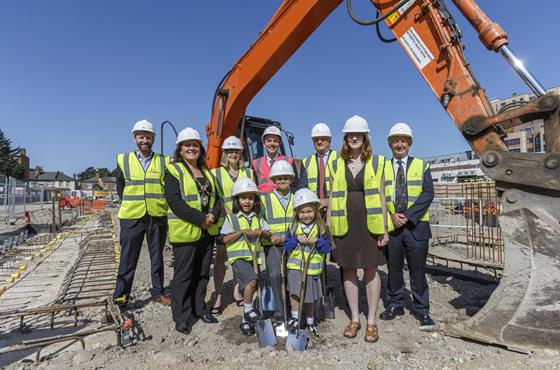 Work starts on 142 affordable homes in Hounslow with visit from Deputy Mayor